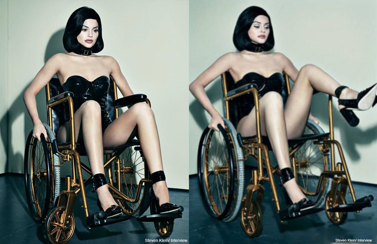 Kylie Jenner strikes a pose for Steven Klein for Interview magazine