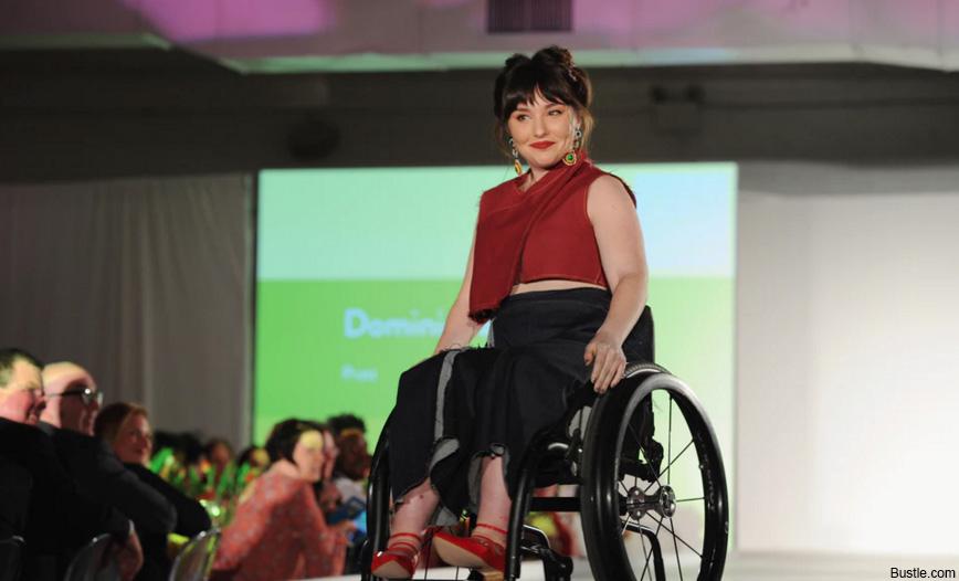Disabled model for Derek Lam